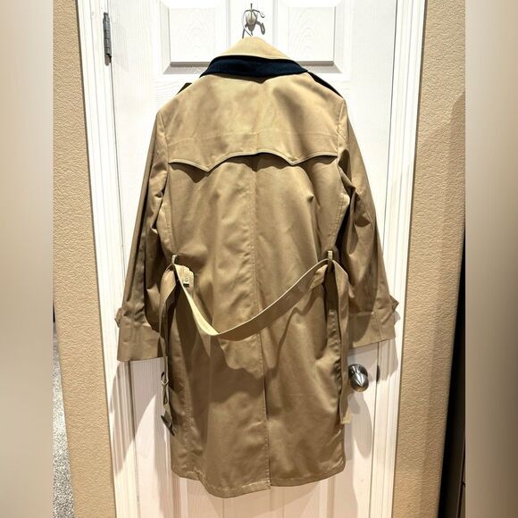 Whaling Mfg. Co. Men’s Double-Breasted Trench Coat w/ Faux Fur Lining. Size 40 - Picture 4 of 8